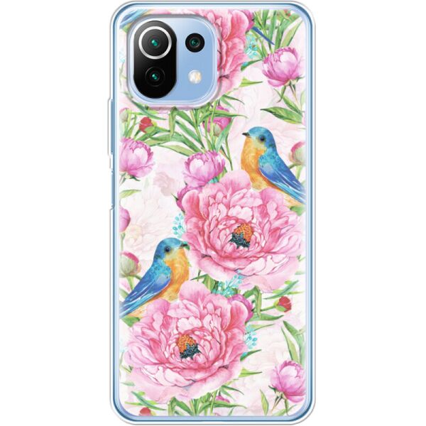 

Силиконовый чехол BoxFace Xiaomi Mi 11 Lite Birds and Flowers (42128-up2376)