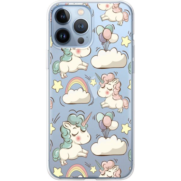 

Силиконовый чехол BoxFace Apple iPhone 13 Pro Unicorns (43365-cc2)