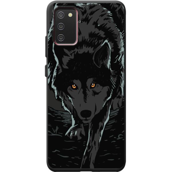 

Силиконовый чехол BoxFace Samsung A025 Galaxy A02S Wolf (41511-bk62)