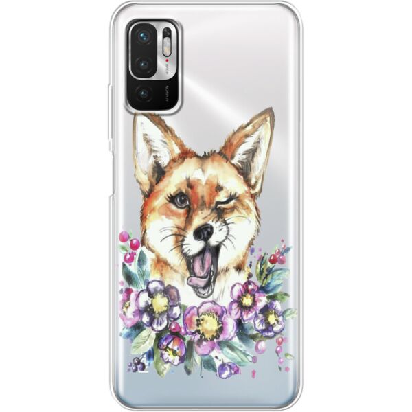 

Силиконовый чехол BoxFace Xiaomi Redmi Note 10 5G Winking Fox (42639-cc13)