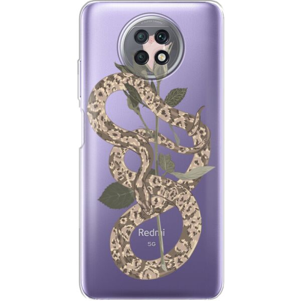 

Силиконовый чехол BoxFace Xiaomi Redmi Note 9T Glamor Snake (42123-cc67)