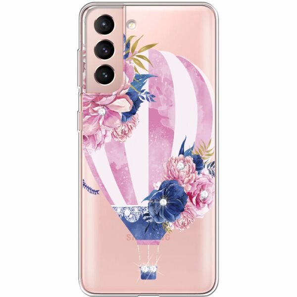 

Силиконовый чехол BoxFace Samsung G991 Galaxy S21 Pink Air Baloon (41709-rs6)