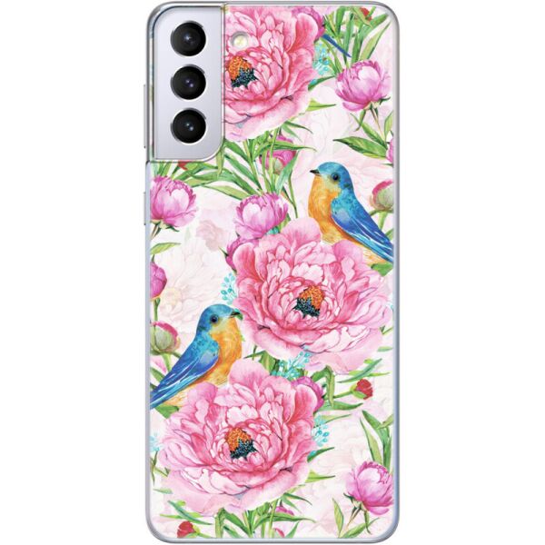 

Силиконовый чехол BoxFace Samsung G996 Galaxy S21 Plus Birds and Flowers (41718-up2376)