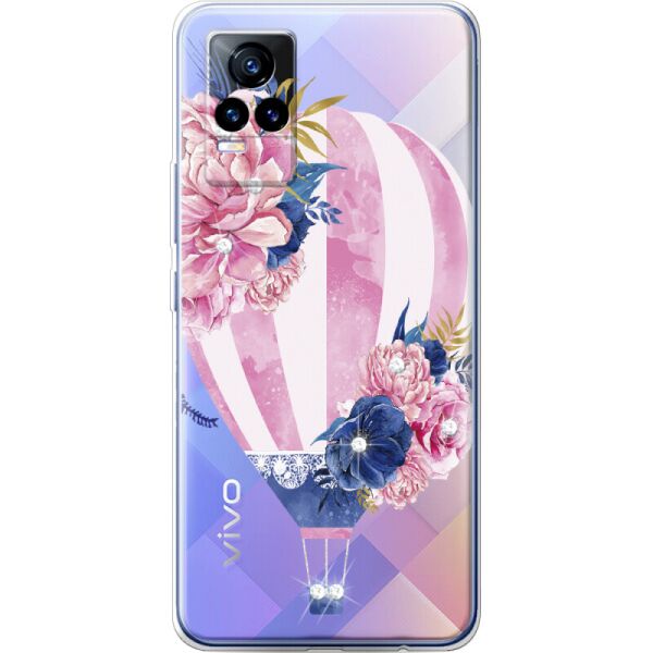

Силиконовый чехол BoxFace Vivo V21E Pink Air Baloon (43147-rs6)