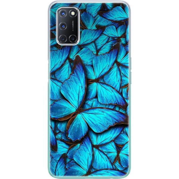 

Силиконовый чехол BoxFace OPPO A72 лазурные бабочки (41947-up1550)