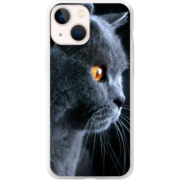 

Силиконовый чехол BoxFace Apple iPhone 13 English cat (43370-up1346)