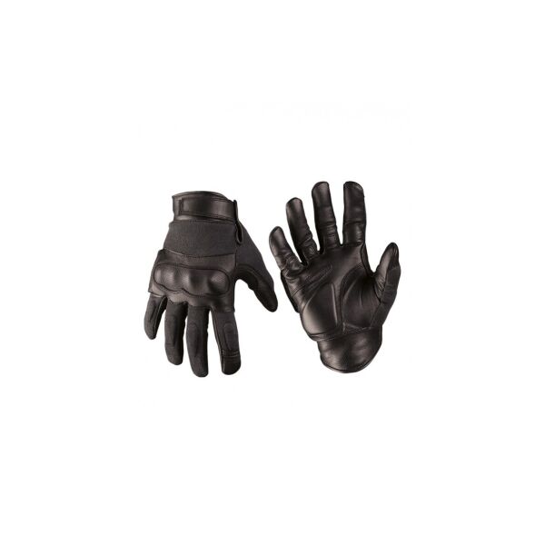 

Перчатки тактические из кожи Aramid Mil-Tec черные