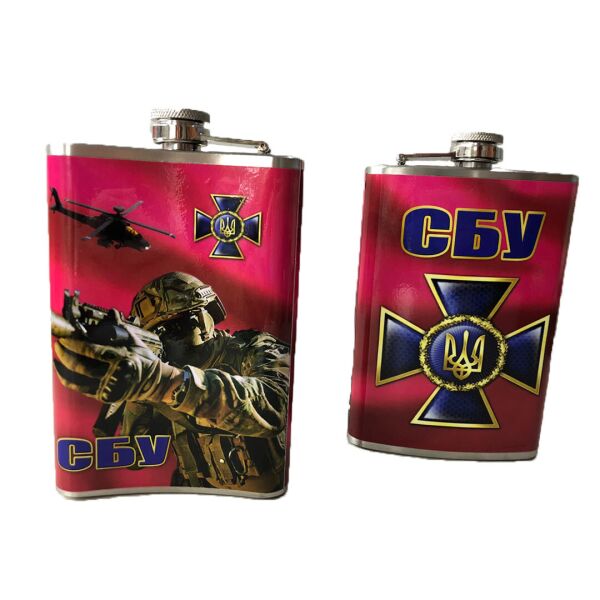 

Фляга СБУ Pancer Protection 270 мл красная