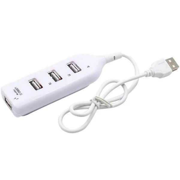 

USB хаб XD4 4 USB2.0, White
