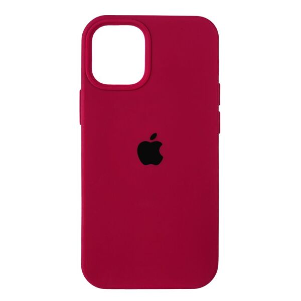 

Чехол-накладка MagSafe Silicone для Apple iPhone 12 Mini Plum