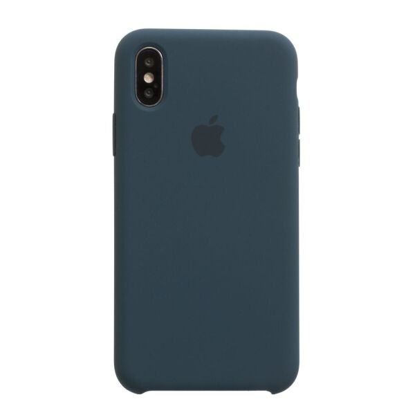 

Чехол-накладка Basic Silicone Case для Apple iPhone X Cosmos Blue