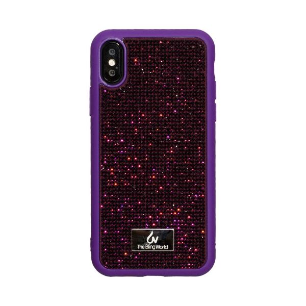 

Чехол-накладка Bling World TPU для Apple iPhone X / XS Purple