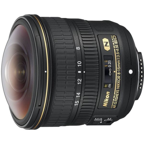 

Объектив Nikon AF-S Fisheye Nikkor 8-15mm f3.5-4.5E ED