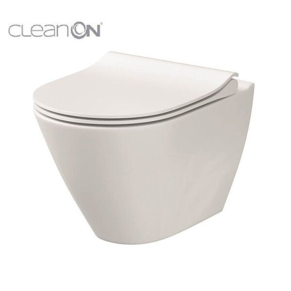 

Унитаз подвесной Cersanit CITY OVAL NEW CLEAN ON без сиденья