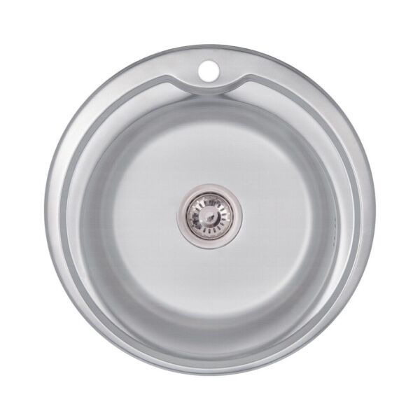 

Кухонная мойка Lidz 510-D Decor 0,6 мм (LIDZ510D06DEC)