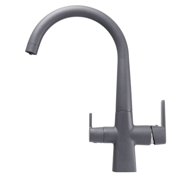 

Смеситель для кухни под осмос Globus Lux GLLR-0999-3-TITANIUM