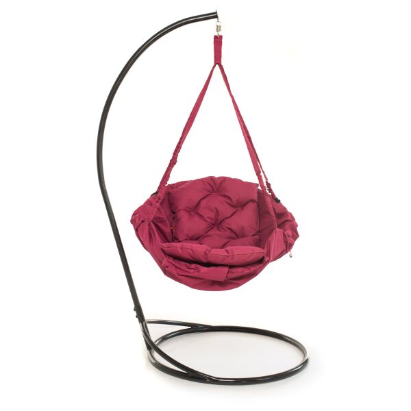 

Кресло-качеля Kospa 150 кг. с опорой 180 см Бордо 620