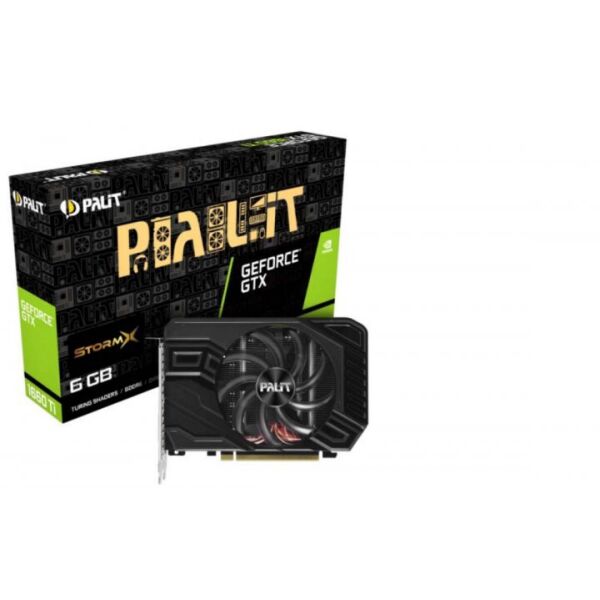 

Видеокарта GeForce GTX 1660 Ti 6Gb GDDR6 Palit StormX (NE6166T018J9-161F)