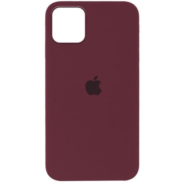 

Чехол Silicone Case Full Protective (AA) для Apple iPhone 13 Pro Max (6.7") (Бордовый / Plum) (1180976)