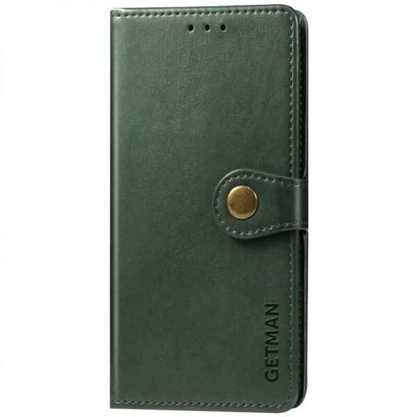 

Кожаный чехол книжка GETMAN Gallant (PU) для ZTE Blade A71 (Зеленый) (1185221)