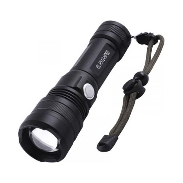 

Фонарь фокус Bailong P512-HP50 1x186503xAAA USB) (71-1232)
