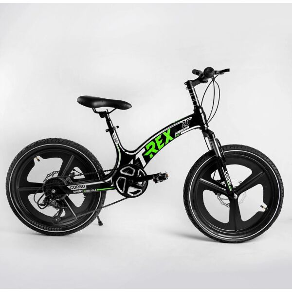 

Детский спортивный велосипед 20’’ CORSO «T-REX» TR-88103 зеленый 06971
