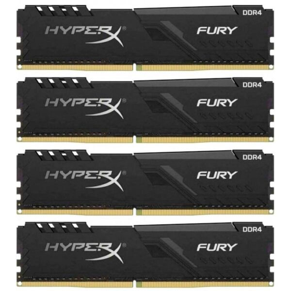 

Модуль памяти для компьютера DDR4 64GB (4x16GB) 3200 MHz Fury Black HyperX (Kingston Fury) (HX432C16FB4K4/64)