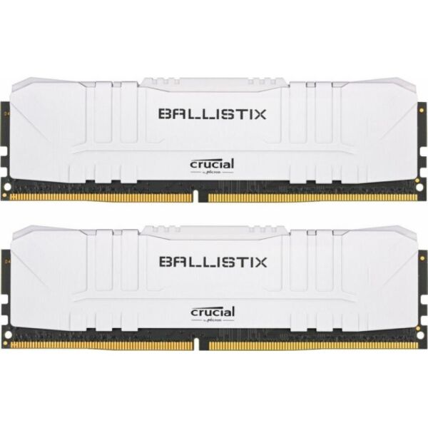 

Модуль памяти для компьютера DDR4 16GB (2x8GB) 2666 MHz Ballistix White Micron (BL2K8G26C16U4W)