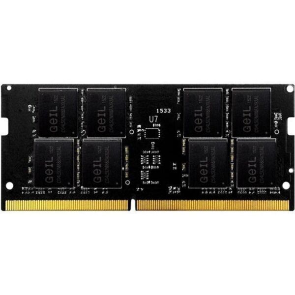 

Модуль памяти для ноутбука SoDIMM DDR4 8GB 2666 MHz Geil (GS48GB2666C19SC)