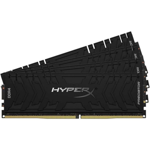 

Модуль памяти для компьютера DDR4 64GB (4x16GB) 3600 MHz HyperX Predator Black HyperX (Kingston Fury) (HX436C17PB3K4/64)