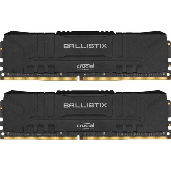 

Модуль памяти для компьютера DDR4 64GB (2x32GB) 3200 MHz Ballistix Black Micron (BL2K32G32C16U4B)