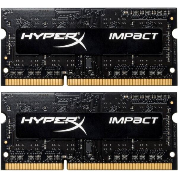 

Модуль памяти для ноутбука SoDIMM DDR3L 8GGB (2x4GB) 2133 MHz HyperX HyperX (Kingston Fury) (HX321LS11IB2K2/8)