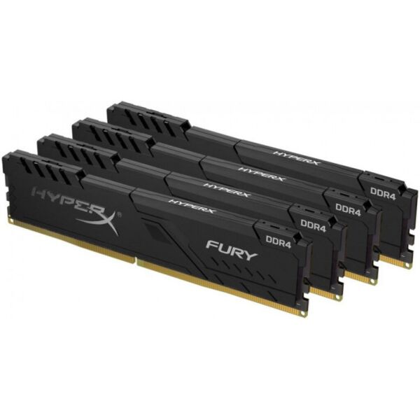 

Модуль памяти для компьютера DDR4 64GB (4x16GB) 3200 MHz Fury Black HyperX (Kingston Fury) (HX432C16FB3K4/64)