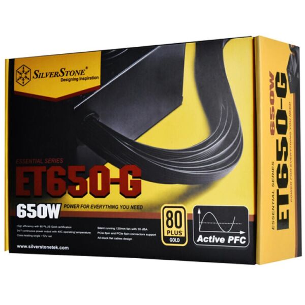 

Блок питания Silver Stone 650W STRIDER (SST-ET650-G)
