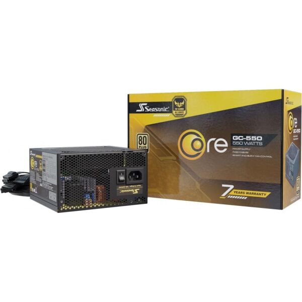 

Блок питания Seasonic 550W GC-550 GOLD (SSR-550LC)