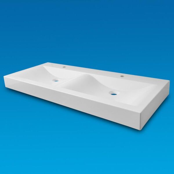 

Умывальник врезной из литого мрамора Fancy Marble Lily 1200 Белый глянцевый