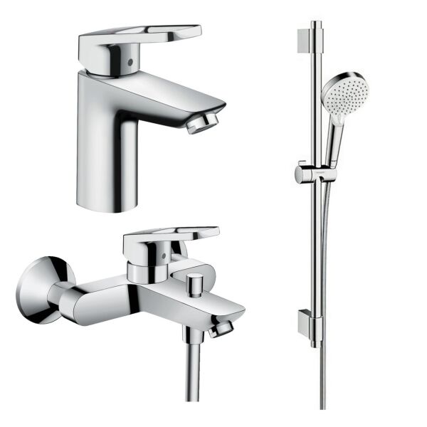 

Набор смесителей Hansgrohe LOGIS LOOP для ванны, умывальник 100 (71154000+71413000+27353400)