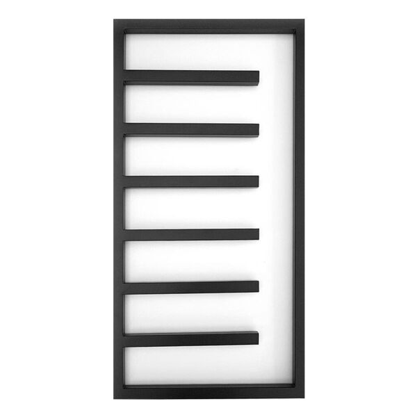 

Полотенцесушитель водяной лесенка Genesis Aqua Combo 100x53 см Черный