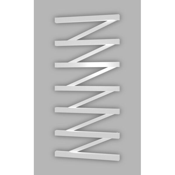 

Полотенцесушитель водяной лесенка Genesis Aqua ZigZag 100x53 см Белый