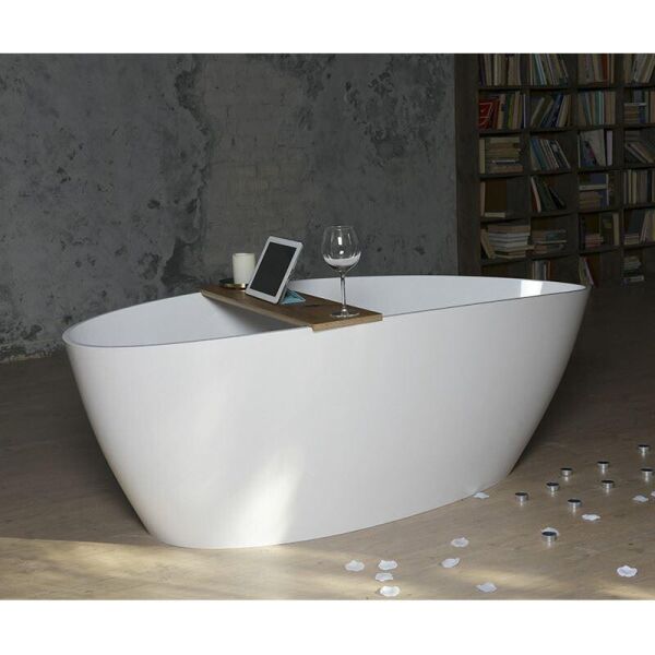 

Ванна из искусственного камня Fancy Marble Dolores Белая