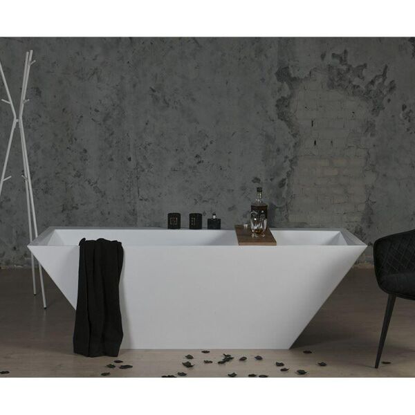 

Ванна из искусственного камня Fancy Marble Edward Белый