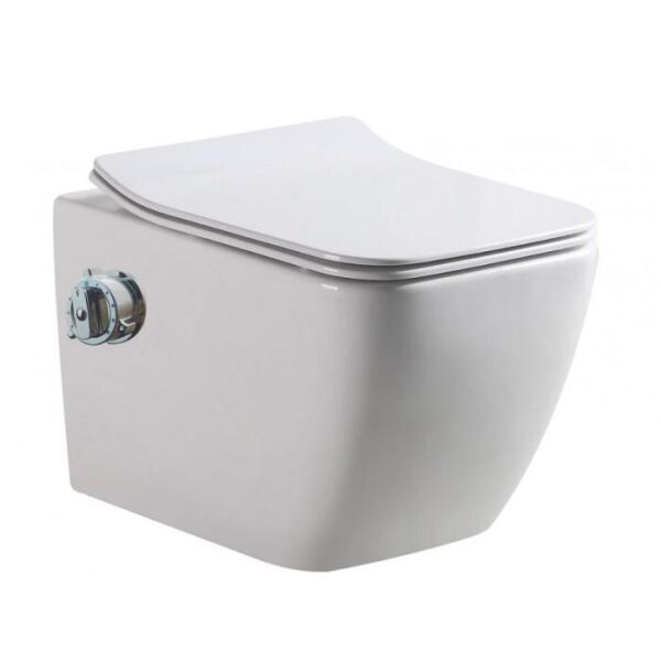 

Унитаз-биде подвесной Dusel CUBIS Termix Белый DWHT10201030ТМ