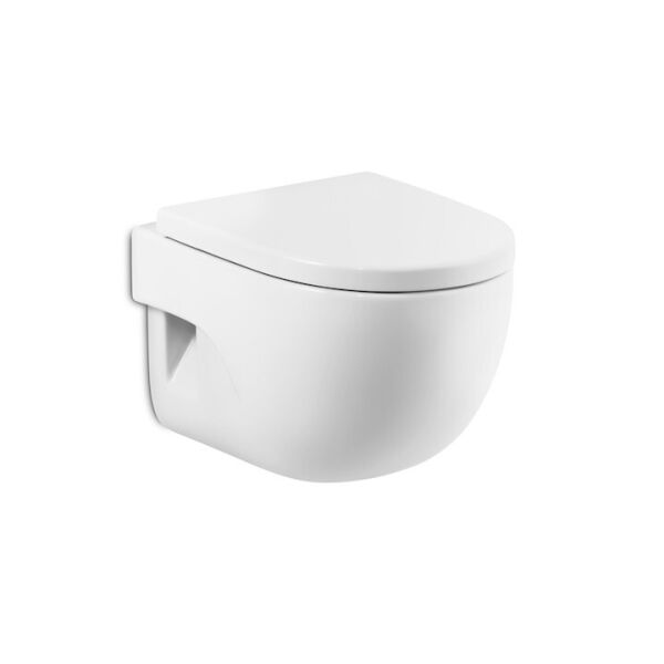 

Унитаз подвесной Roca Meridian-N Compacto с сиденьем Slim Soft-close Белый A34H248000