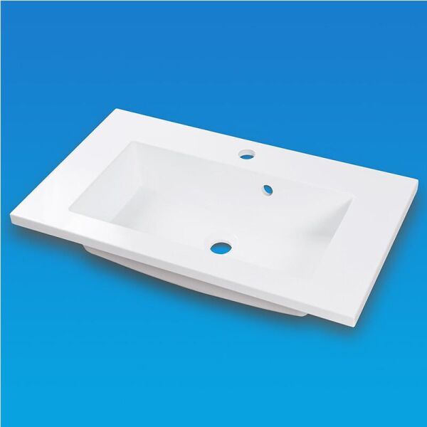

Умывальник врезной из литого мрамора Fancy Marble Josefina Slim 700 Белый глянцевый