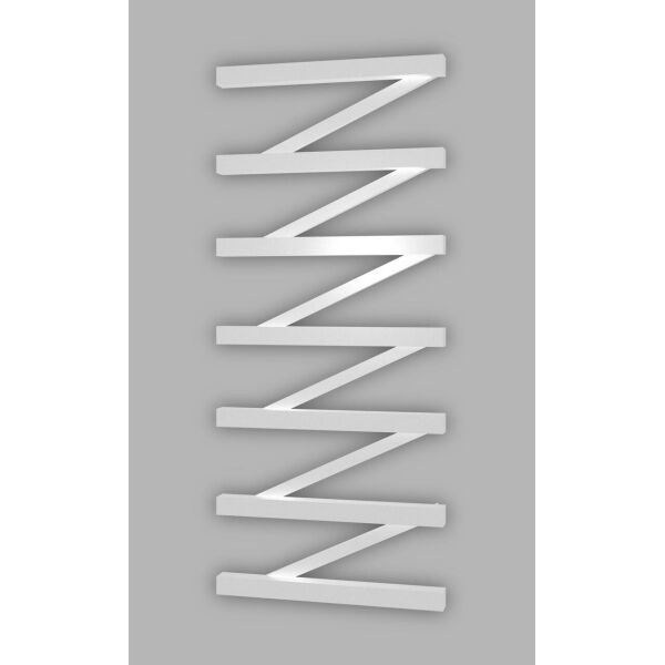 

Полотенцесушитель электрический лесенка Genesis Aqua ZigZag 80x53 см Белый