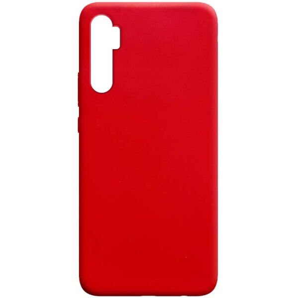 

Чехол накладка TPU Candy для Xiaomi Mi Note 10 Lite Red (24254018FA)