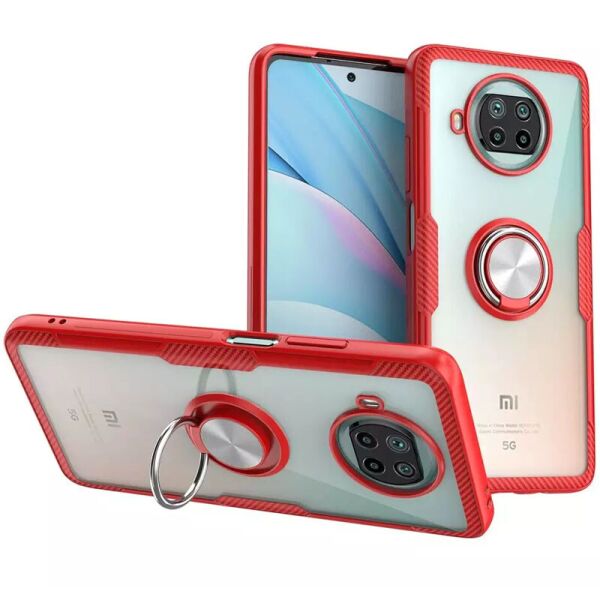 

Чехол DEEP Crystal Ring Magnet для Xiaomi Mi 10T Lite Красный (49310191FA)