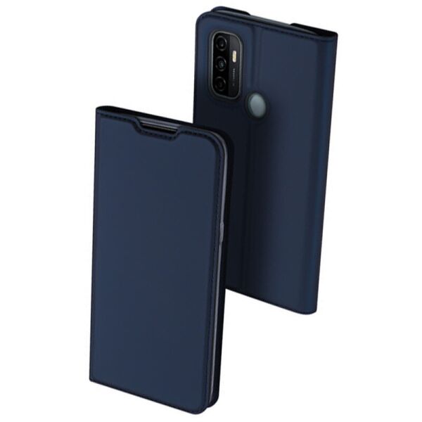 

Кожаный чехол-книжка DUX DUCIS Skin Pro для Oppo A53 Синий (22482322FA)