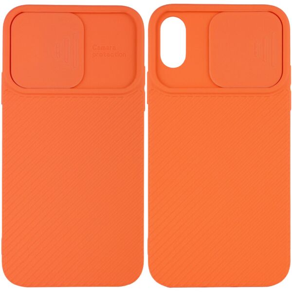 

Чехол-накладка EPIK Square TPU Camshield для Apple iPhone XS Max Orange (41305191FA)