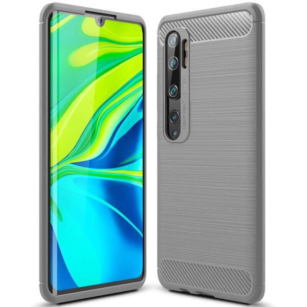 

Панель Polished Carbon для Xiaomi Mi Note 10 Серый (3595505FA)